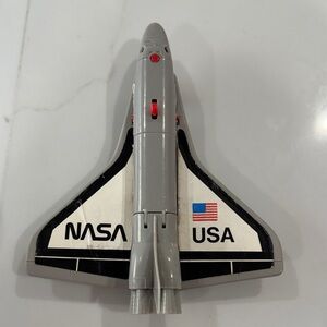 VINTAGE Space Shuttle Toy - Gray
